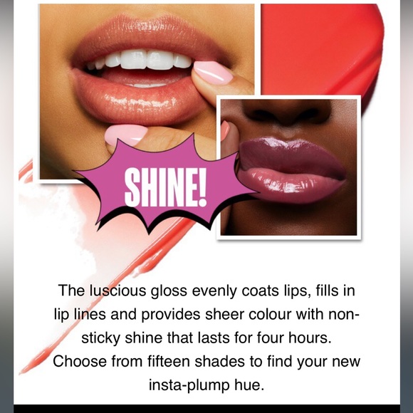 NEW FULL SIZE MAC POWER GLASS PLUMPING LIP GLOSS IN SHADE BEAUT BRUT - Picture 4 of 7